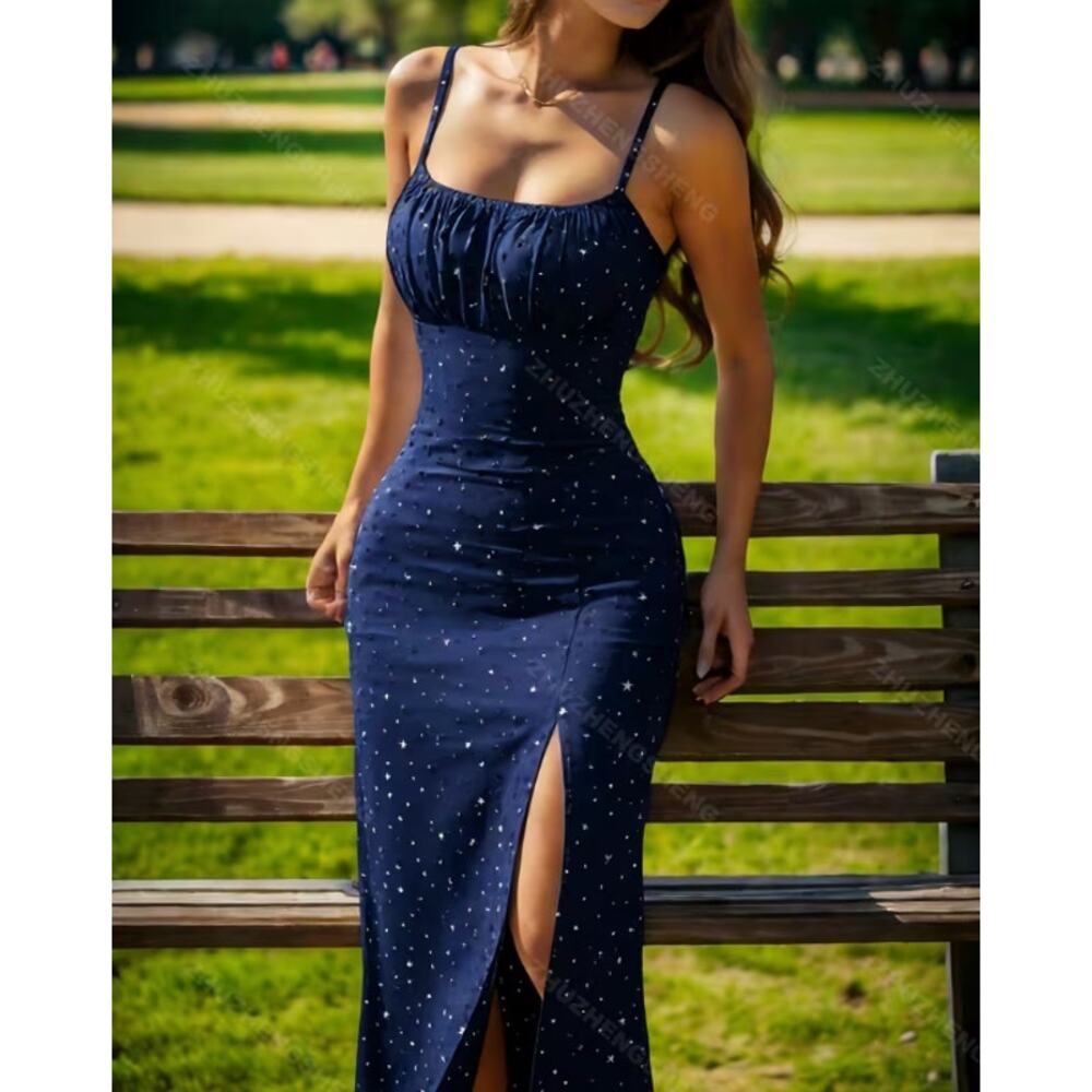 Women's Navy Blue Dress